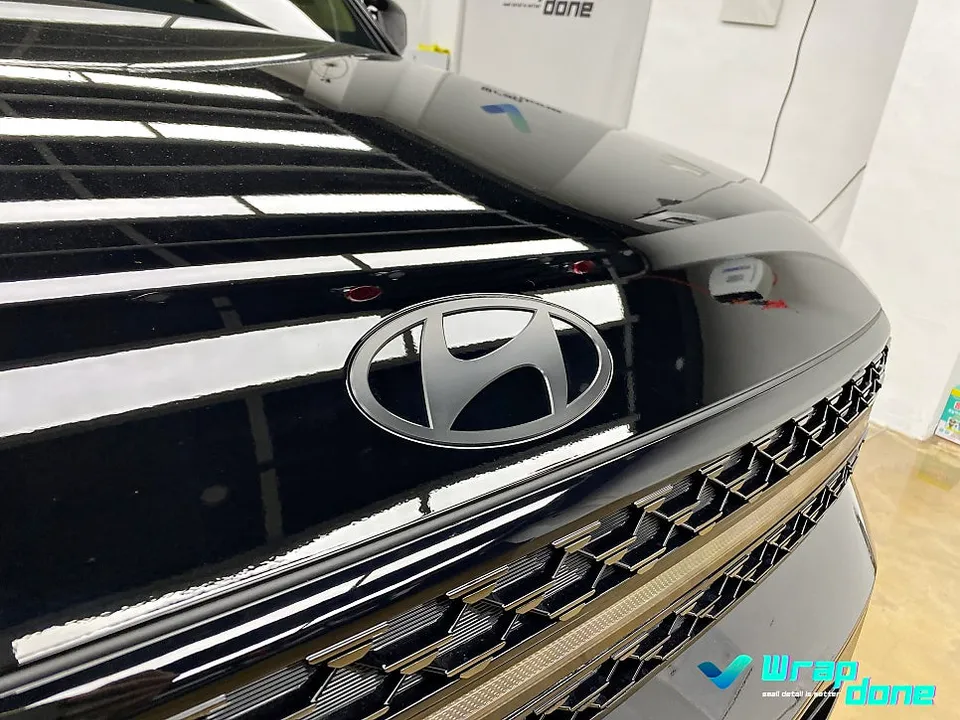 Hyundai Santa Fe MX5のカーラッピング事例 施工写真 1-3