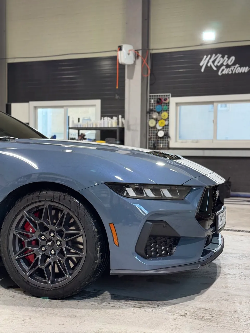 Ford Mustang 7th Genのカーラッピング事例｜費用目安・仕上がり 施工写真 3-3