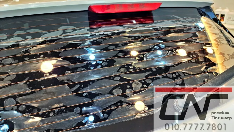 Kia Stonicのカーフィルム施工事例|費用目安と仕上がり 施工写真 3-1