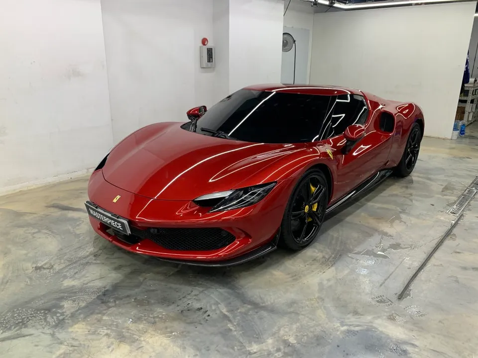 Ferrari 296 GTB PPF施工事例｜費用目安・仕上がり 施工写真 2-3