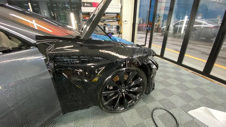 Tesla Model S ppf - Tesla Model S PPF Review: Diamond Black Transformation photo 4