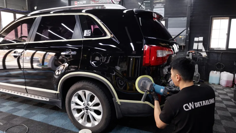 Kia Sorento Rのガラスコーティング事例|費用目安と仕上がり 施工写真 2-2