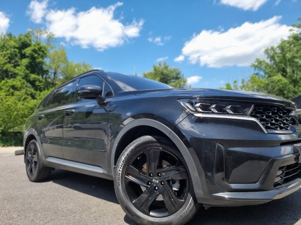 Kia Sorento wheel repair installation result