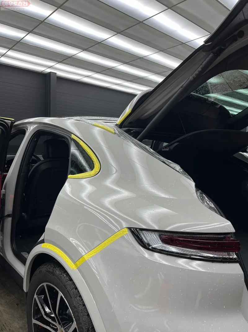 Porsche Cayenne PPF施工事例|費用目安と仕上がり 施工写真 3-2