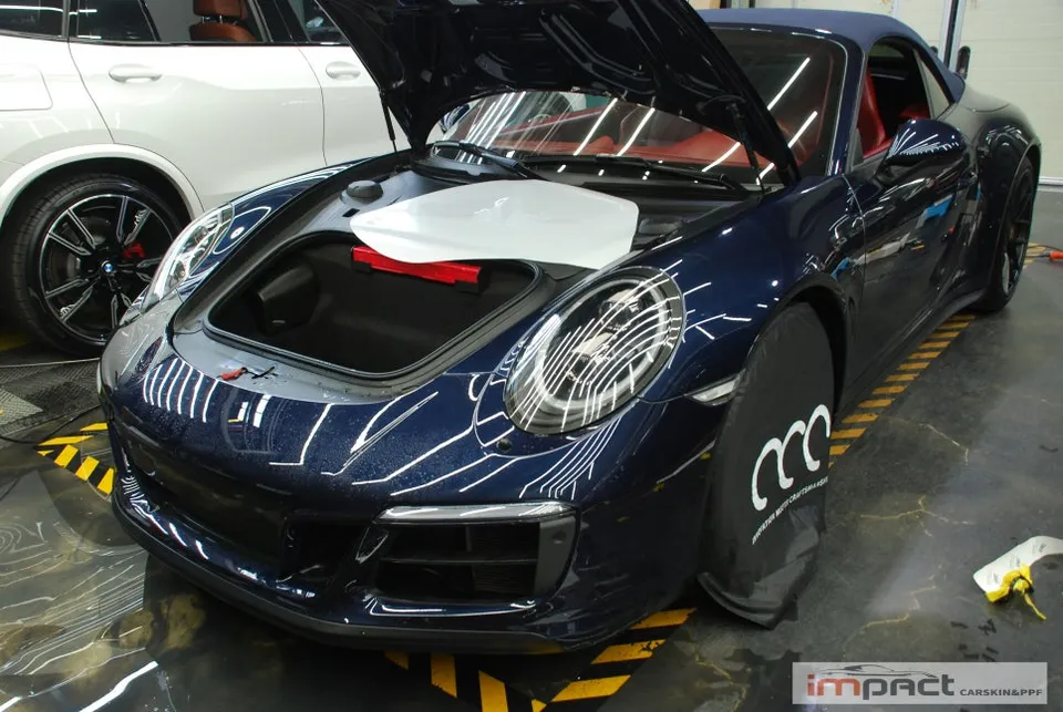 ポルシェ 911 カレラ PPF施工事例｜費用目安・仕上がり 施工写真 1-3