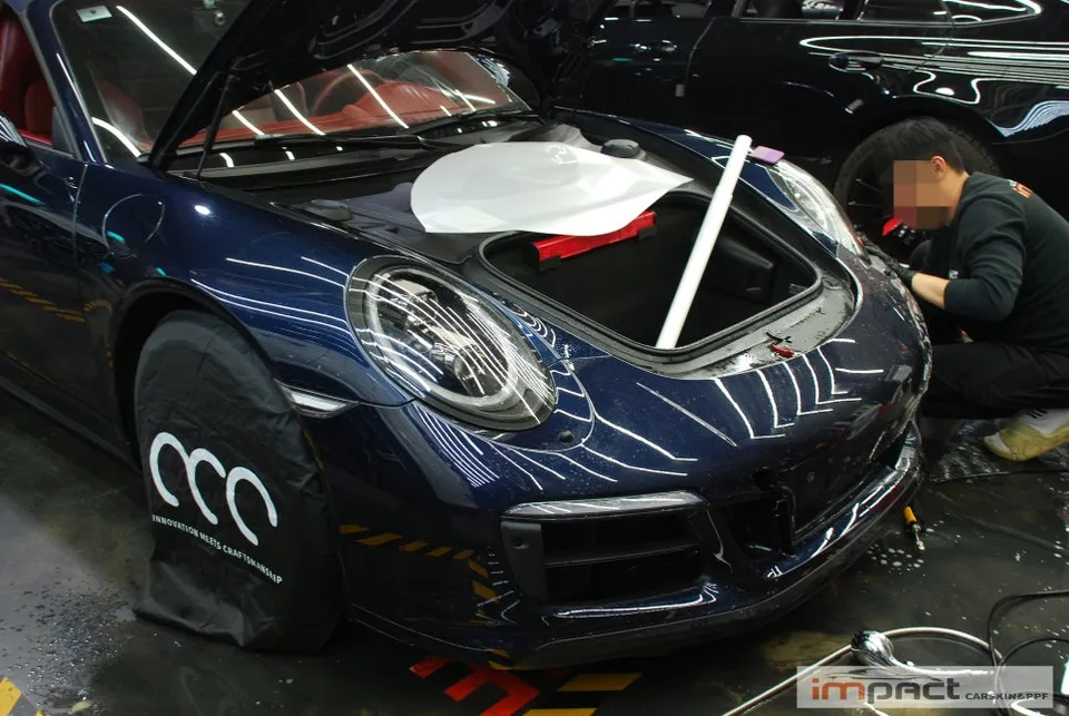 ポルシェ 911 カレラ PPF施工事例｜費用目安・仕上がり 施工写真 2-3