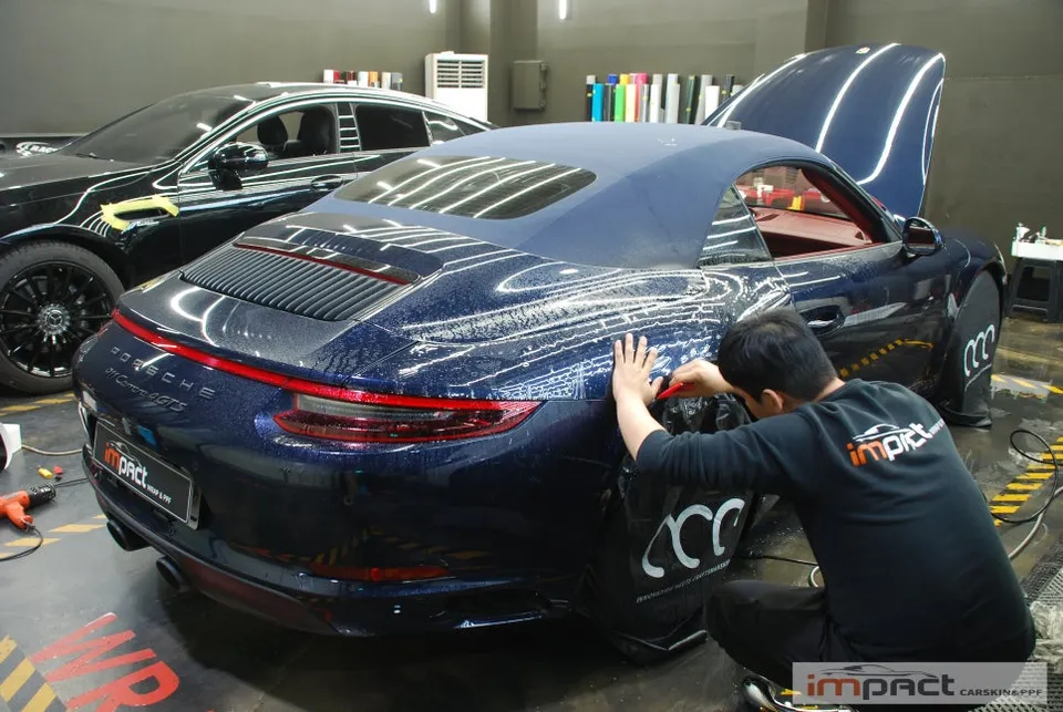 ポルシェ 911 カレラ PPF施工事例｜費用目安・仕上がり 施工写真 3-3
