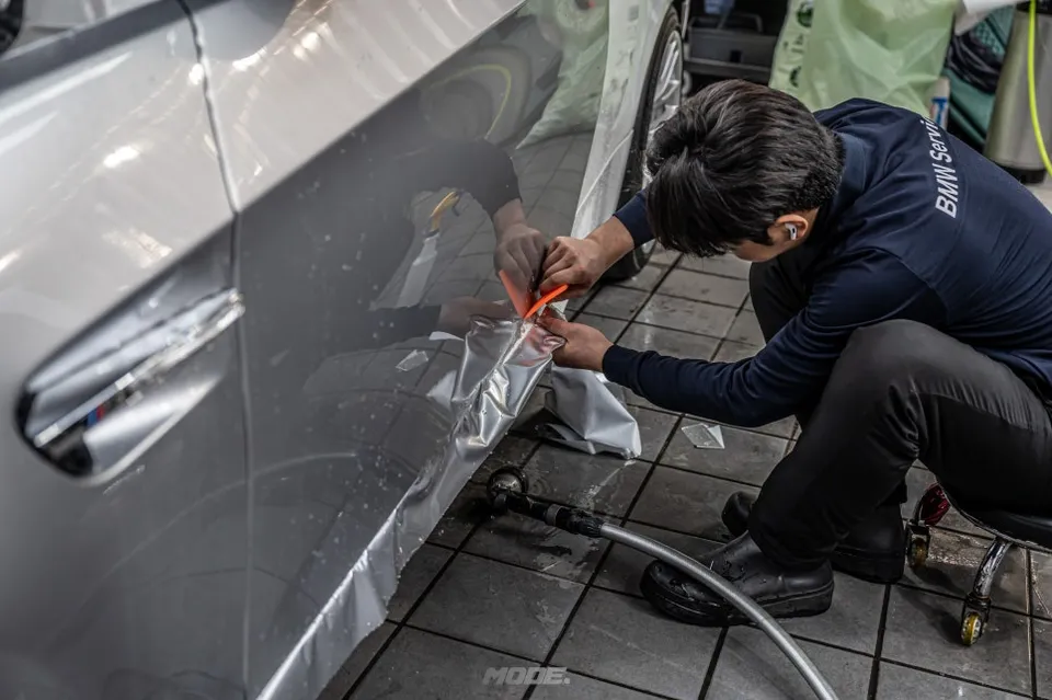 BMW M3 PPF施工事例|費用目安と仕上がり 施工写真 2-3