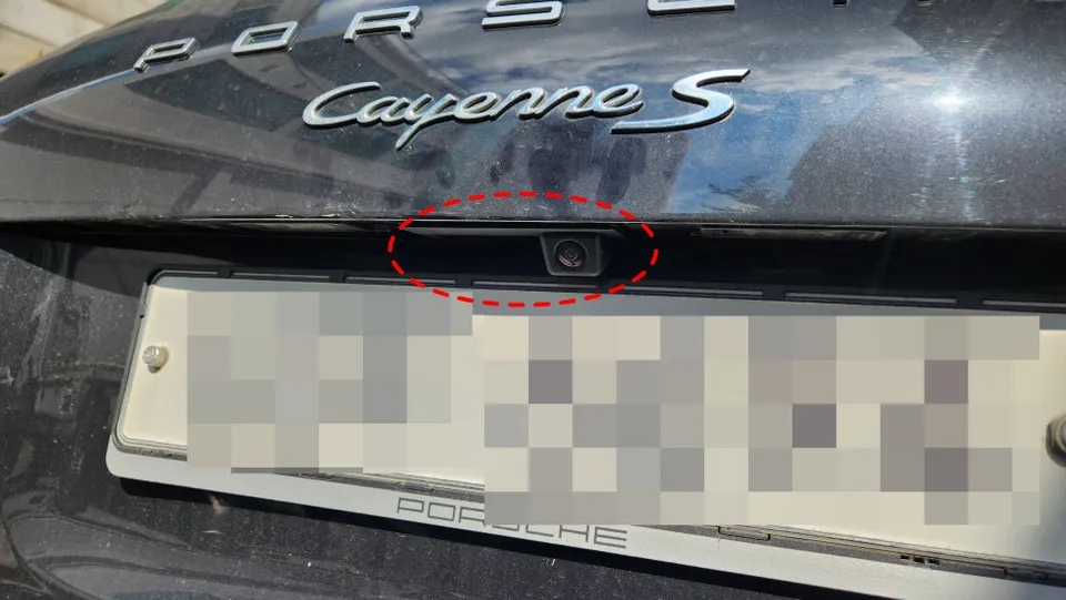 Porsche Cayenne surround view camera - Porsche Cayenne 360 Camera Review — Before & After Results photo 5