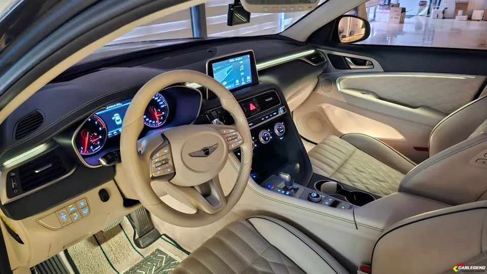 Genesis G70 ambient lighting - Genesis G70 Ambient Lighting Review: Seamless Integration photo 5