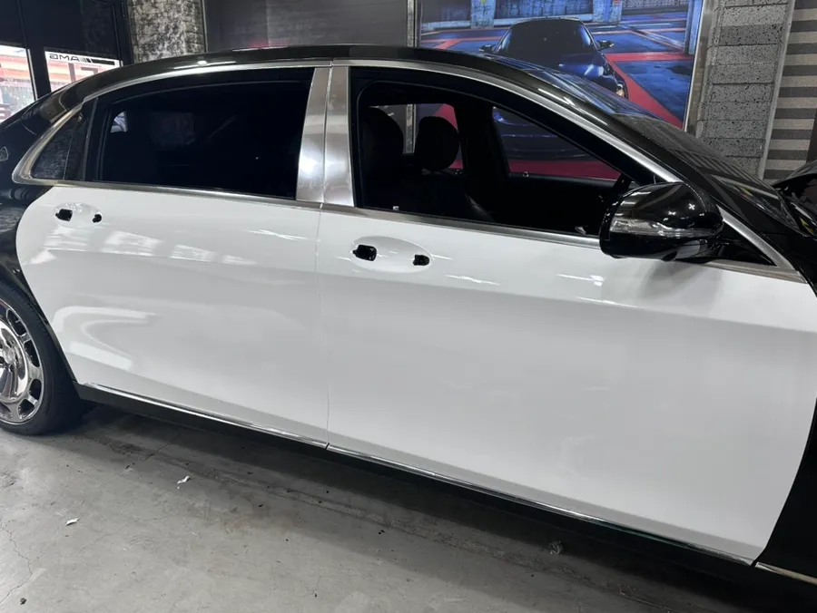 Mercedes-Benz Maybachのカーラッピング事例｜費用目安・仕上がり 施工写真 1-2