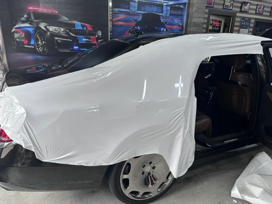 Mercedes-Benz Maybachのカーラッピング事例｜費用目安・仕上がり 施工写真 2-2