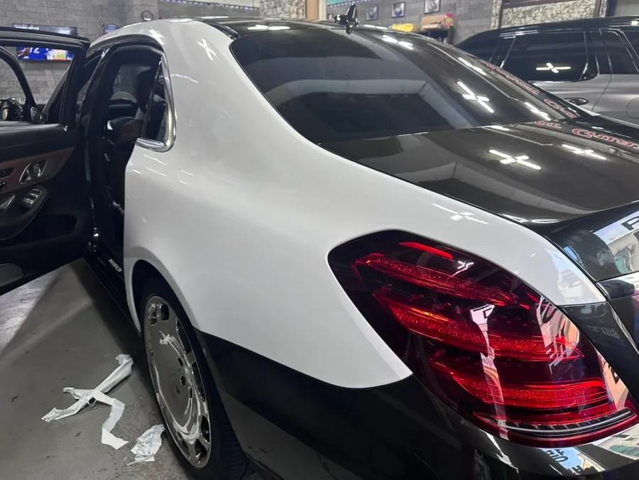 Mercedes-Benz Maybachのカーラッピング事例｜費用目安・仕上がり 施工写真 4-2