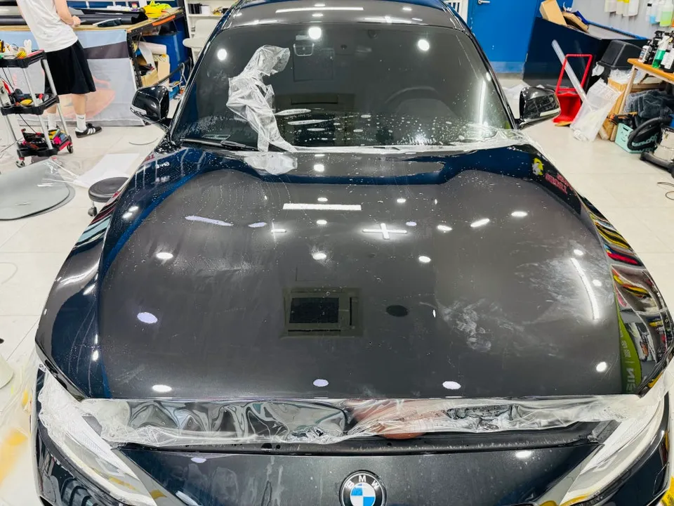BMW M2 PPF施工事例：費用目安と仕上がり 施工写真 3-1