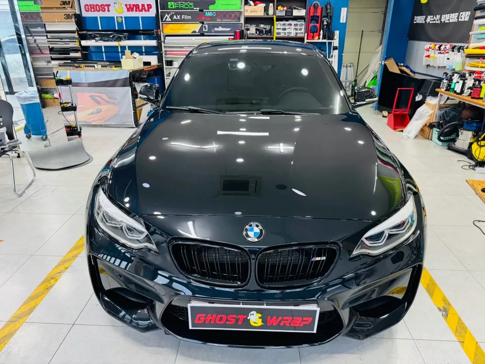 BMW M2 PPF施工事例：費用目安と仕上がり 施工写真 3-2