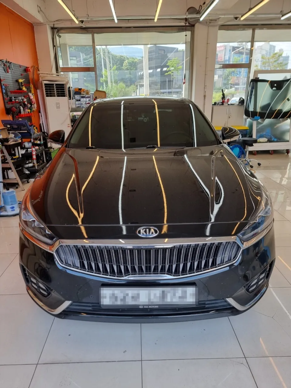 Kia K7 window tinting - Kia K7 Window Tinting Re-application Review: Royal 901 Film photo 6