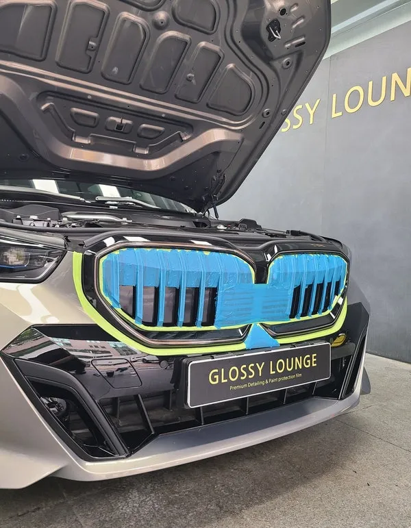 BMW 5 Series G30 グリルラッピング事例｜費用目安・仕上がり 施工写真 2-1