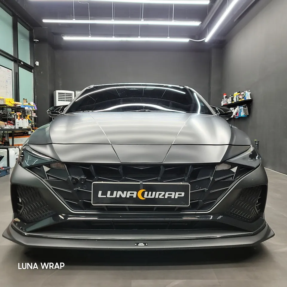 Hyundai Elantra Nのカーラッピング事例｜費用目安・仕上がり 施工写真 1-1