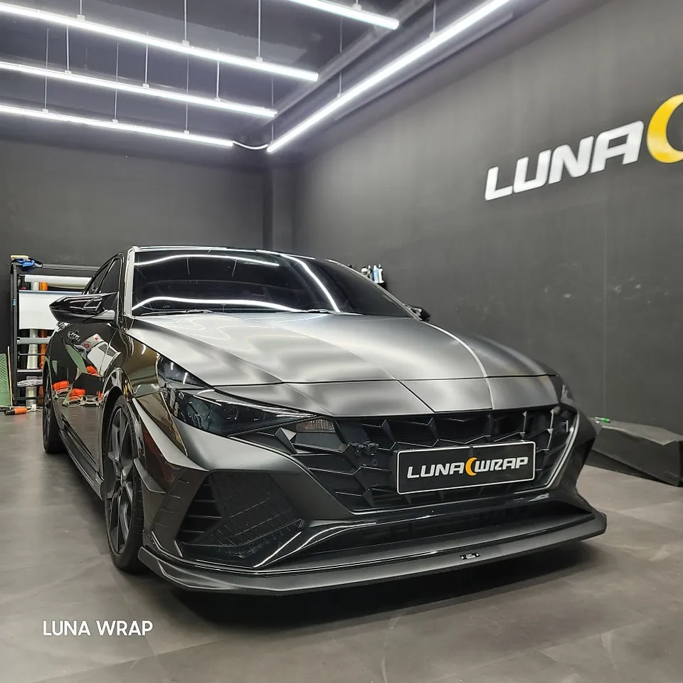 Hyundai Elantra Nのカーラッピング事例｜費用目安・仕上がり 施工写真 2-3