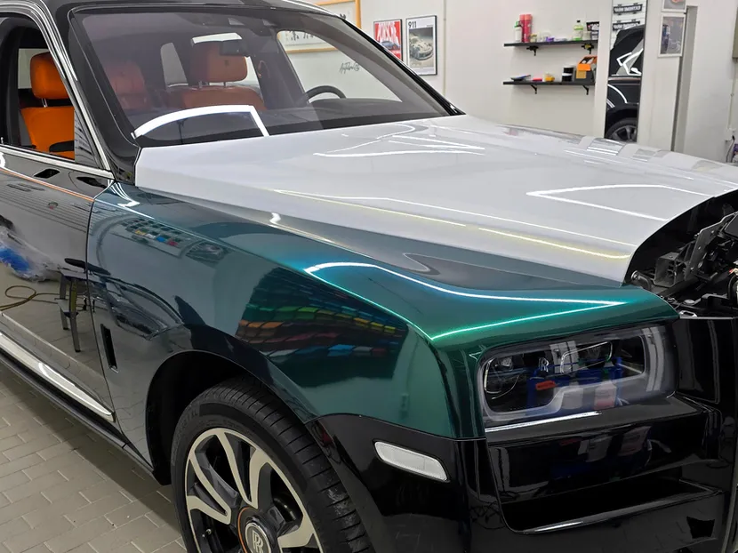 Rolls-Royce Cullinan vinyl wrap - Rolls-Royce Cullinan Vinyl Wrap Review — Cost & Results photo 6