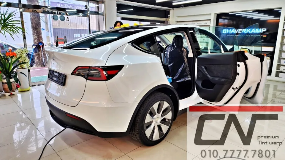 Tesla Model Y window tinting - Tesla Model Y Window Tinting Review: Ceramic Film Results photo 3