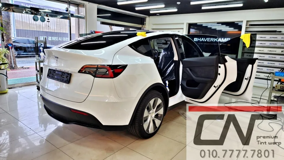 Tesla Model Y window tinting - Tesla Model Y Window Tinting Review: Ceramic Film Results photo 5