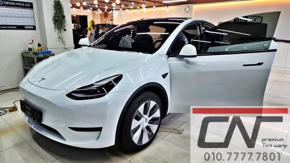 Tesla Model Y window tinting - Tesla Model Y Window Tinting Review: Ceramic Film Results photo 7