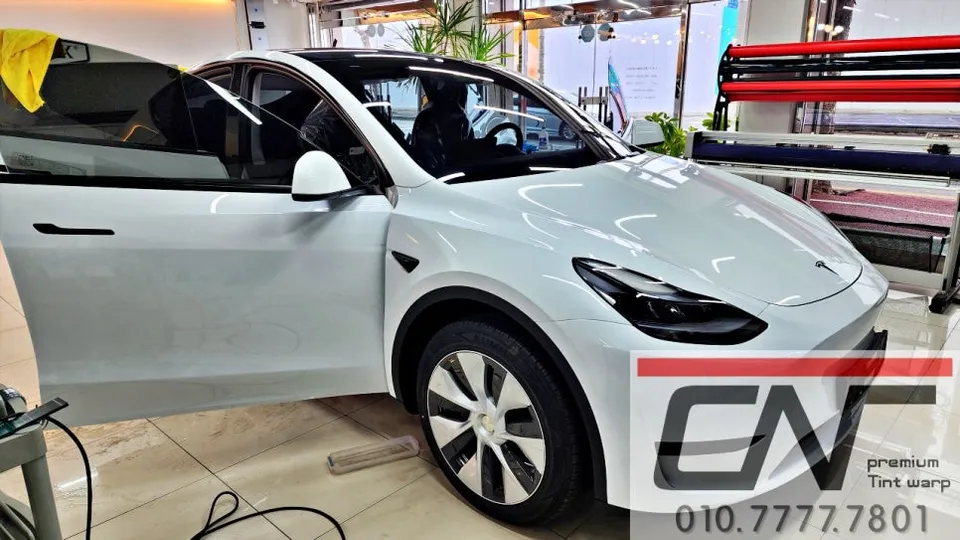 Tesla Model Y window tinting - Tesla Model Y Window Tinting Review: Ceramic Film Results photo 8