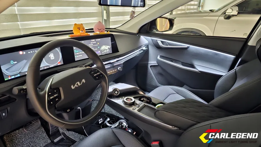 Kia EV6 ambient lighting - Kia EV6 Ambient Lighting Review: Enhanced Interior Mood photo 3
