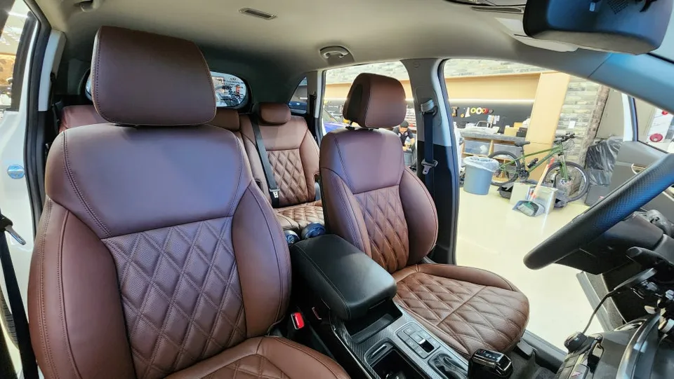 Kia Sorento MQ4 seat ventilation installation result