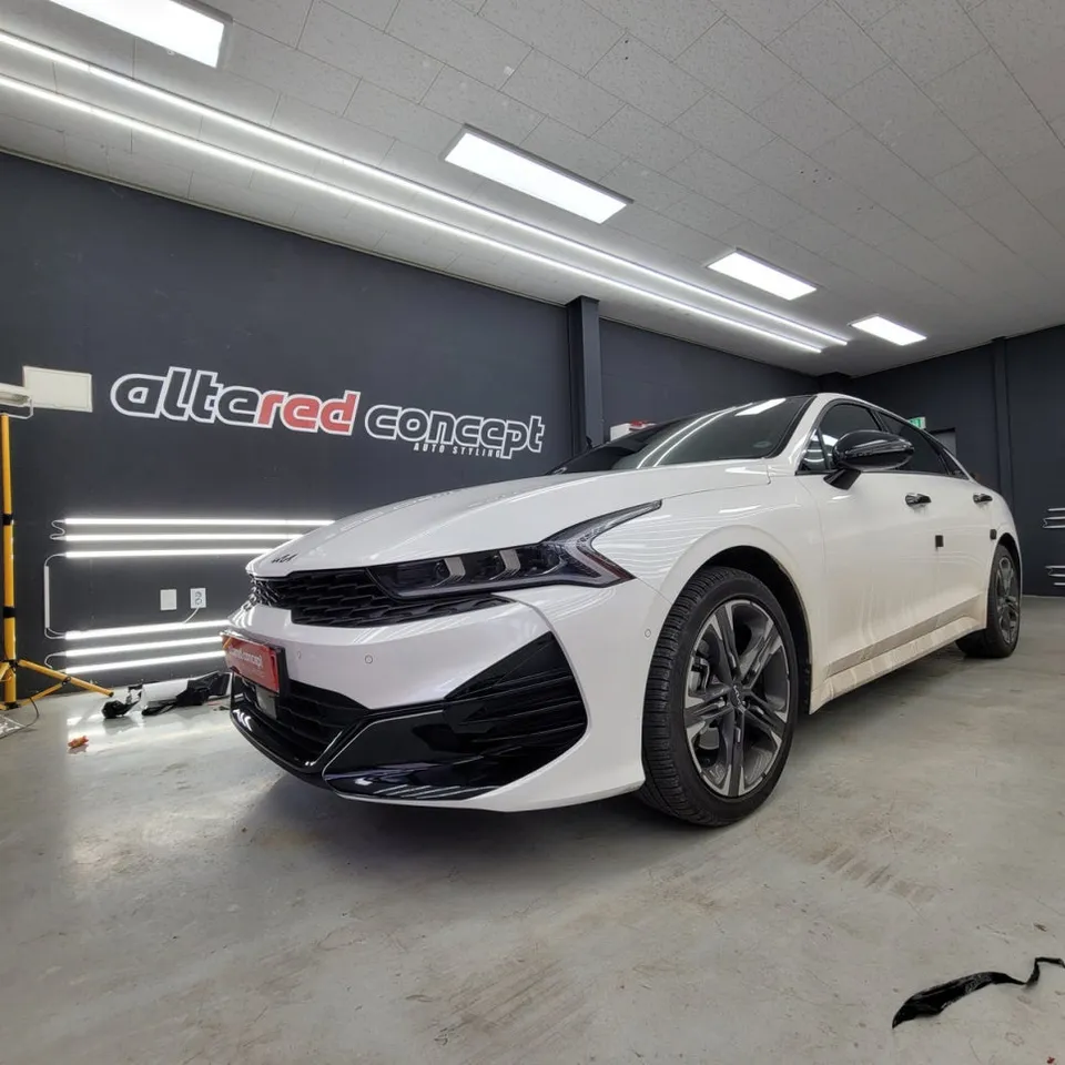 Kia K5 DL3のカーラッピング事例 施工写真 4-1