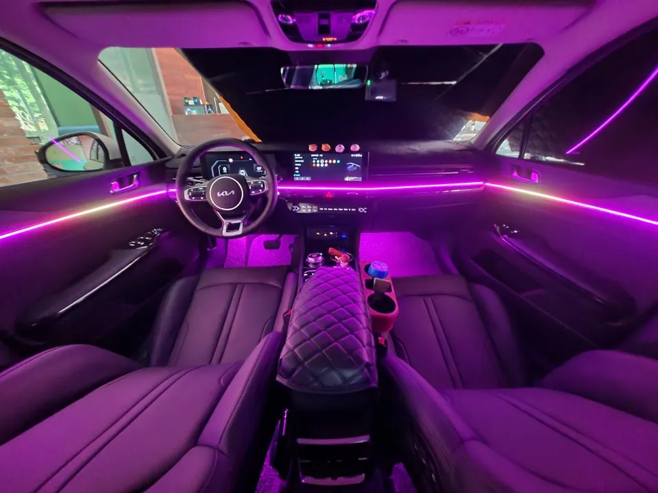 Kia K5 DL3 Ambient Lighting Review — Enhanced Interior Mood