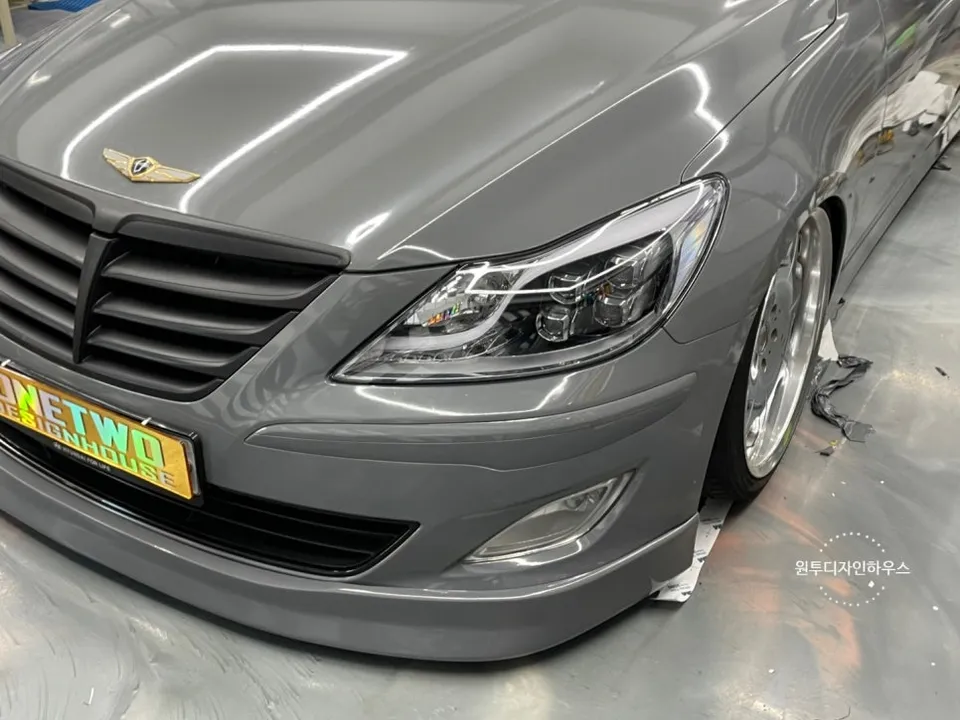 Genesis Genesis BH vinyl wrap - Genesis Genesis BH Vinyl Wrap Review — Premium Lock Gray photo 4