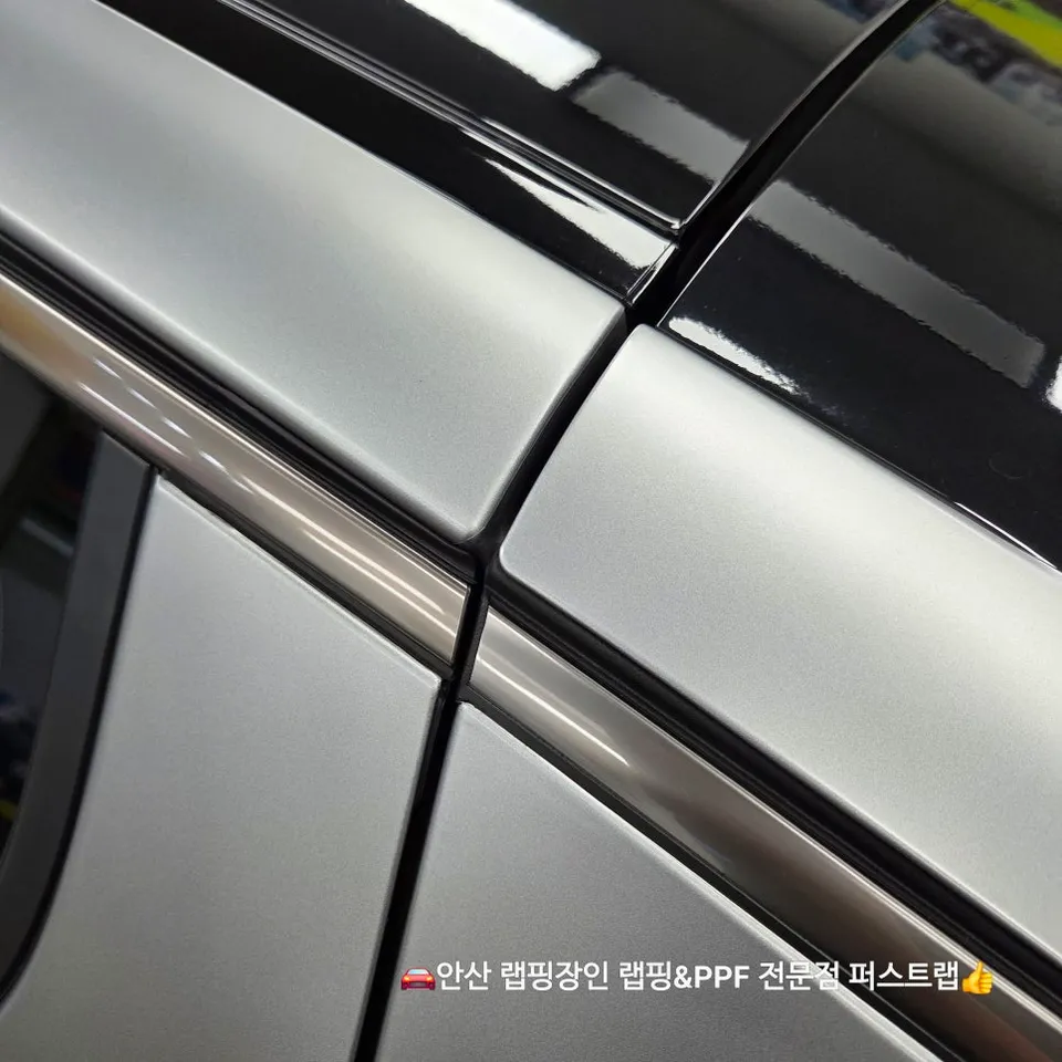 Kia StingerのPPF施工事例|無光モデルの保護 施工写真 3-3