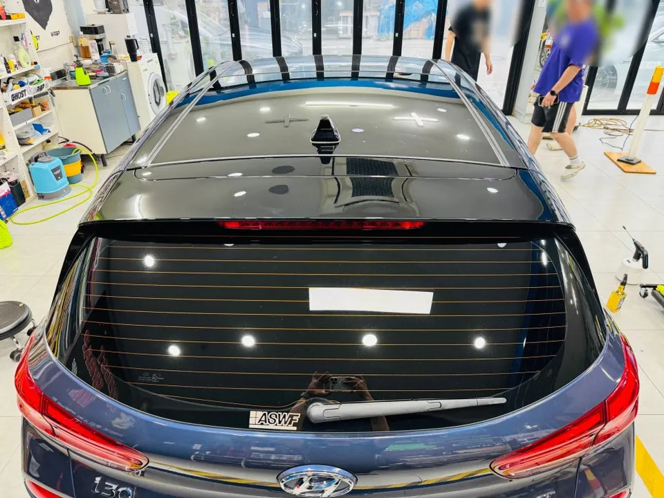Hyundai i30のPPF施工事例:費用目安と仕上がり 施工写真 4-2