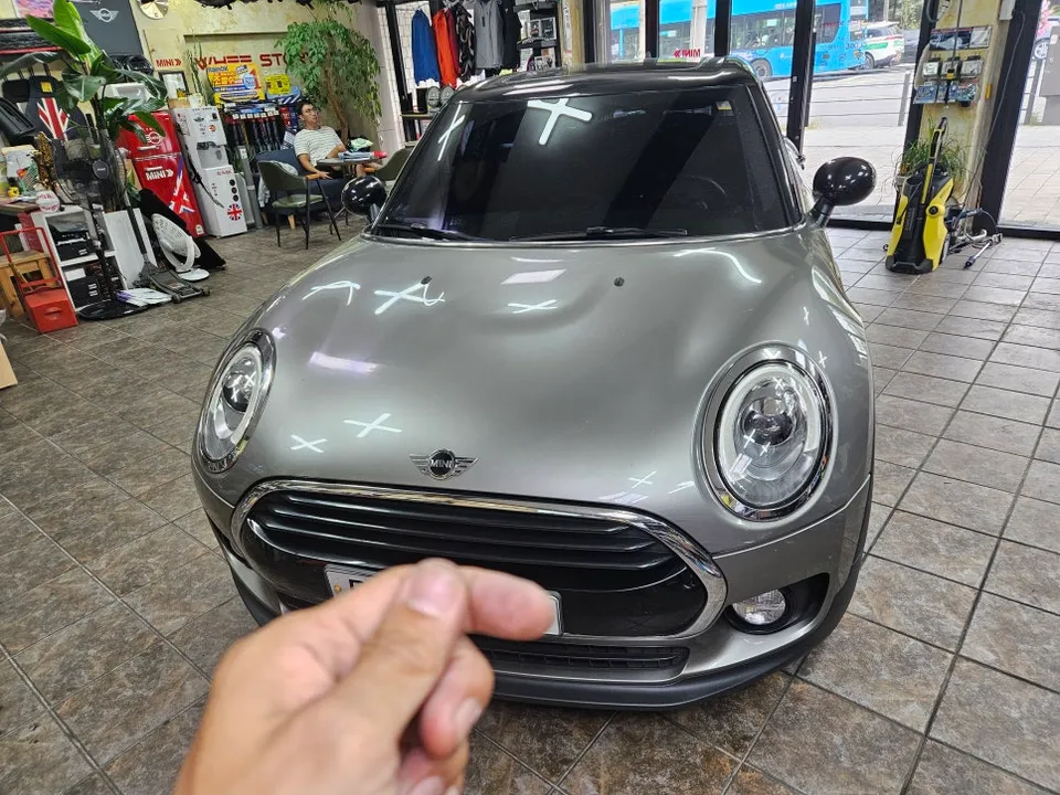 BMW MINI Cooper body repair installation result