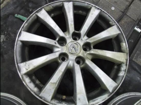 Lexus IS wheel repair - Lexus IS Wheel Repair & Refinishing Review — Glossy Black Restoration photo 5