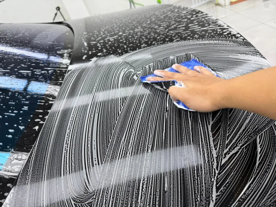 Mercedes-Benz S63 AMG PPF施工事例|韓国での実例 施工写真 1-3