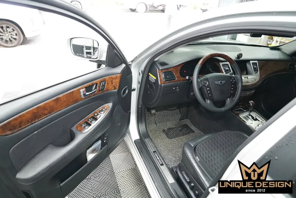 Genesis Genesis BH vinyl wrap - Genesis Genesis BH Interior Wrap Review — Premium Interior Transf photo 3