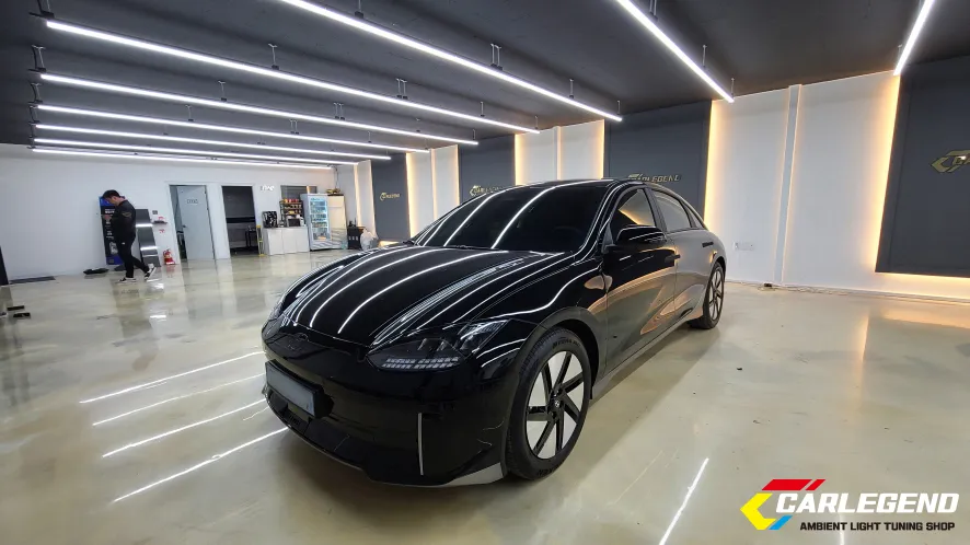 Hyundai IONIQ 6 Ambient Lighting Upgrade: Extended LED Mood Light photo 2