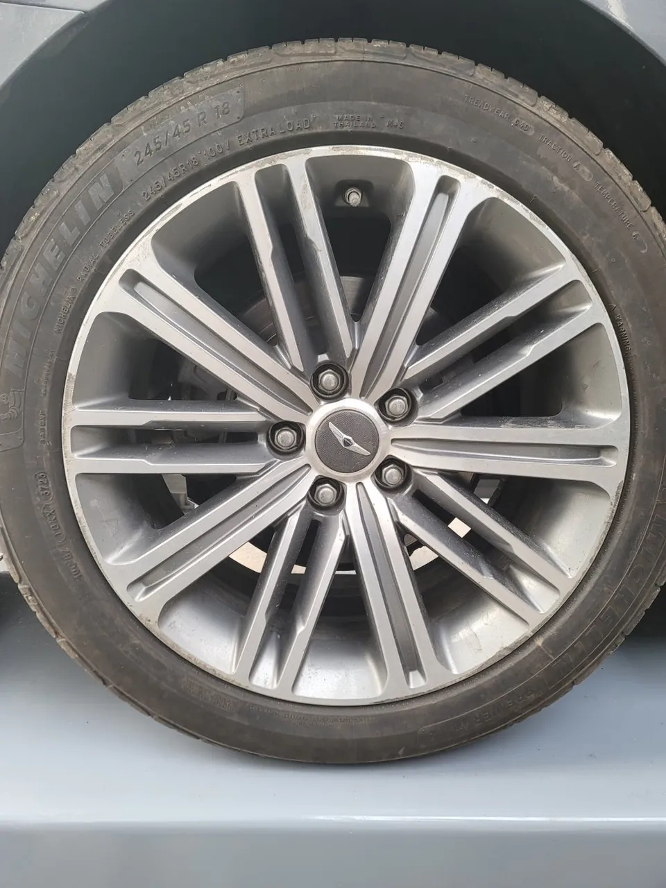 Genesis 기타 wheel repair installation result