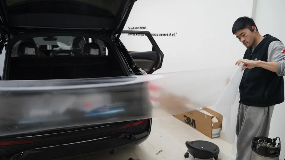 Genesis GV80 PPF施工事例：費用目安と仕上がり 施工写真 4-2