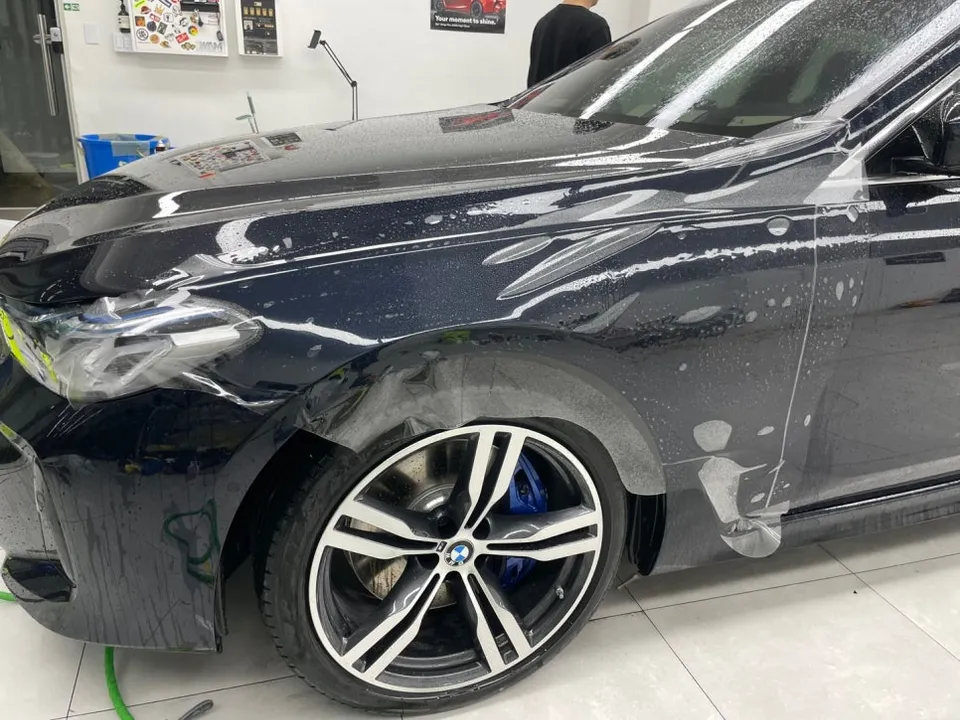 BMW 6 Series GTのPPF施工事例|傷防止と美観維持 施工写真 3-2