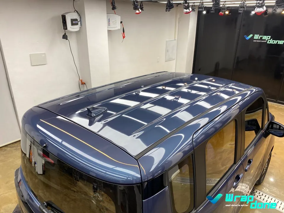 Kia Ray EVのカーラッピング事例｜費用目安・仕上がり 施工写真 1-2