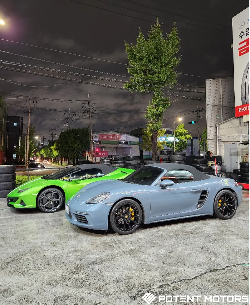 Porsche Boxsterのホイールリペア・塗装事例 施工写真 3-2
