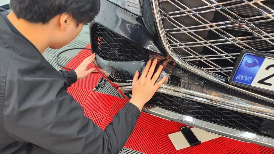 Genesis GV80 PPF施工事例｜韓国での実例紹介 施工写真 2-3