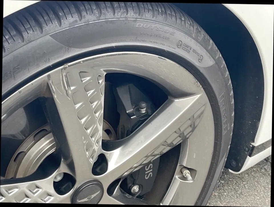 Genesis G80 wheel repair - Genesis G80 Wheel Repair & Refinishing Review — 3-Wheel Match Success photo 3