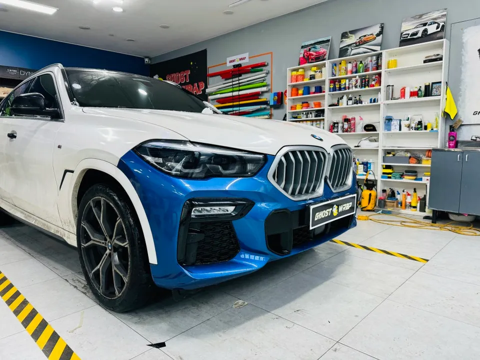 BMW X6のカーラッピング事例|費用目安・仕上がり 施工写真 2-2