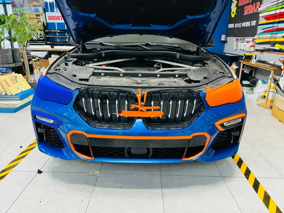 BMW X6のカーラッピング事例|費用目安・仕上がり 施工写真 3-3