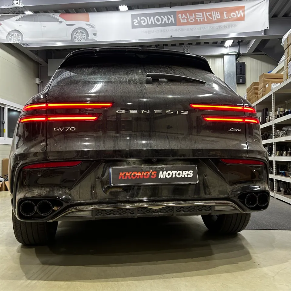 Genesis GV70 exhaust upgrade - Genesis GV70 Exhaust Upgrade Review: Dual Muffler Tips photo 4